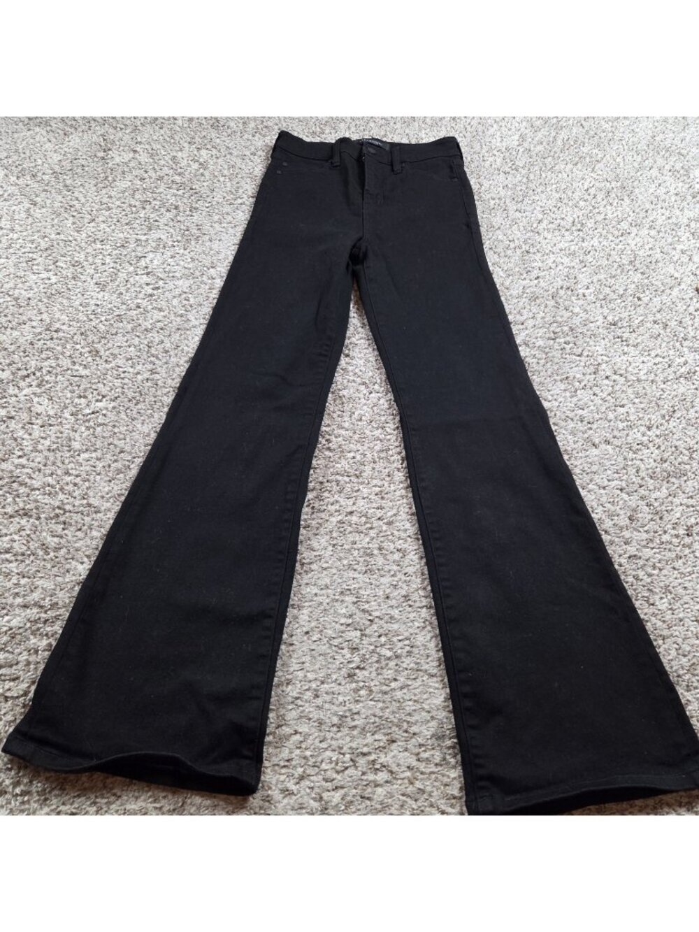 Liverpool Jeans Womens 2 Lucy High Rise Bootcut Black Denim